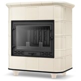 CV houtkachel met watermantel - 16.2kW - Torbsberg - beige