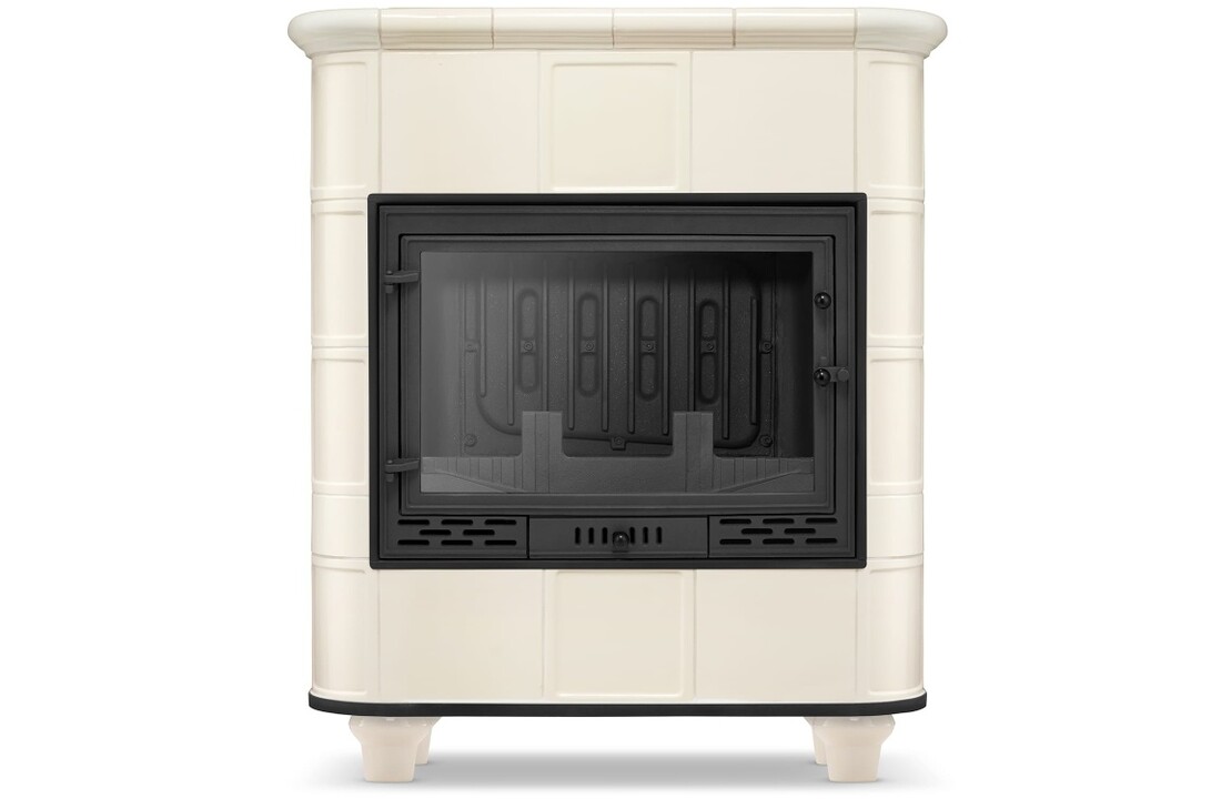 CV houtkachel met watermantel - 16.2kW - Torbsberg - beige