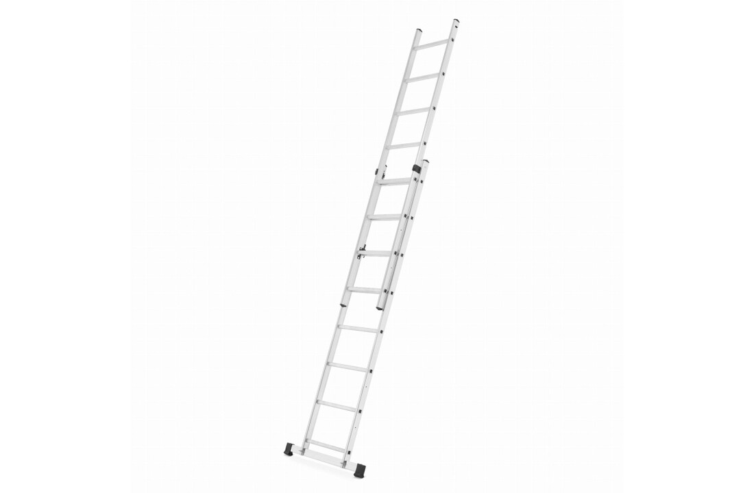 HIGHER Aluminium Steiger / Werkplatform 2x8 met Antislip Platform