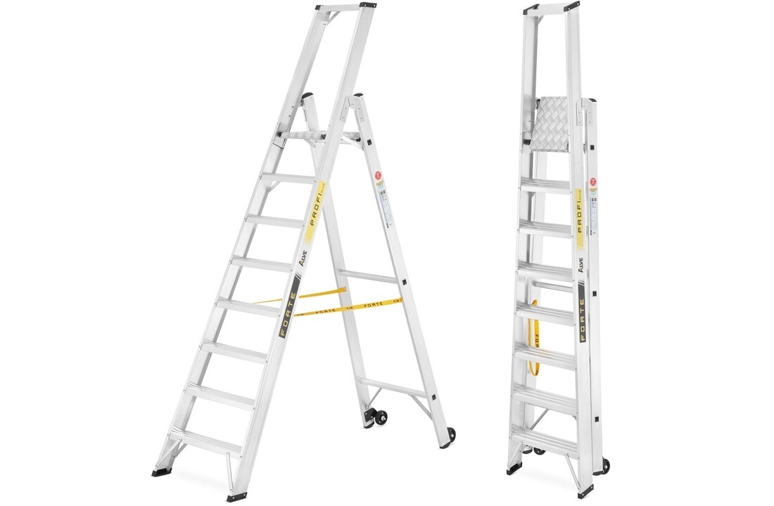 ALOSS 9308 montagéladder, werkhoogte 3,69 m