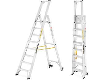 ALOSS 9308 montagéladder, werkhoogte 3,69 m