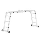 Multifunctionele Scharnierladder 4x3 met Werkplatform | 150 kg