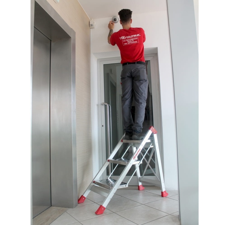 Faraone SGP Professionele Magazijnladder 2,75m