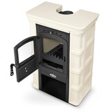 Kachel ELBE Cappuccino 12 kW van HIGHER met keramische tegels