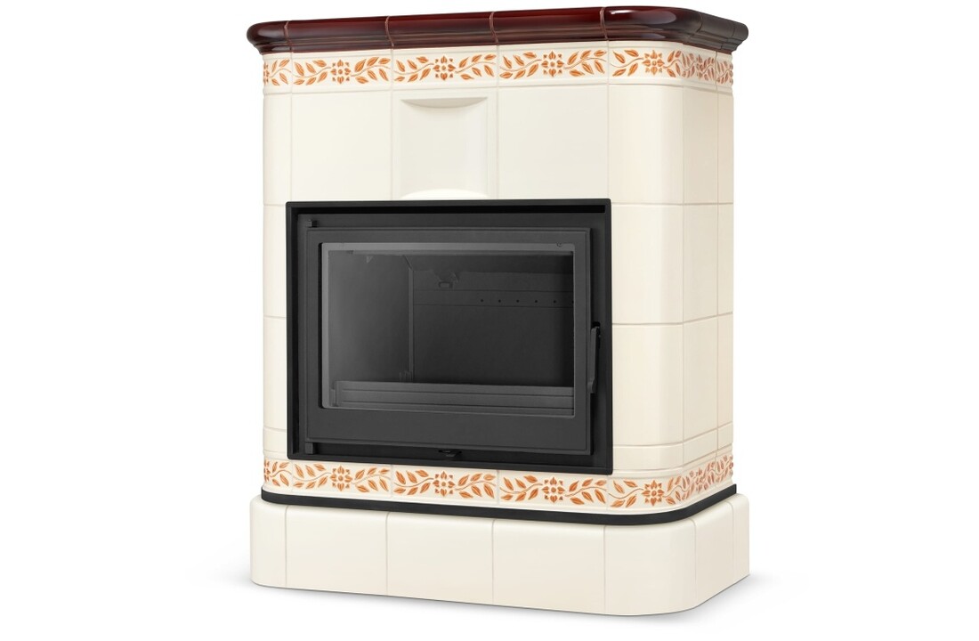 Tegelkachel - houtkachel - 13 kW - SICILIA - keramisch