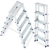 HIGHER tweedelige huisladder 2x5 treden - max. 125 kg
