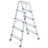 HIGHER tweedelige huisladder 2x5 treden - max. 125 kg