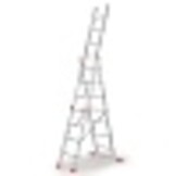 Faraone AK 280.3 Aluminium Ladder 3x9 - 6,75 m