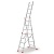 Faraone AK 280.3 Aluminium Ladder 3x9 - 6,75 m