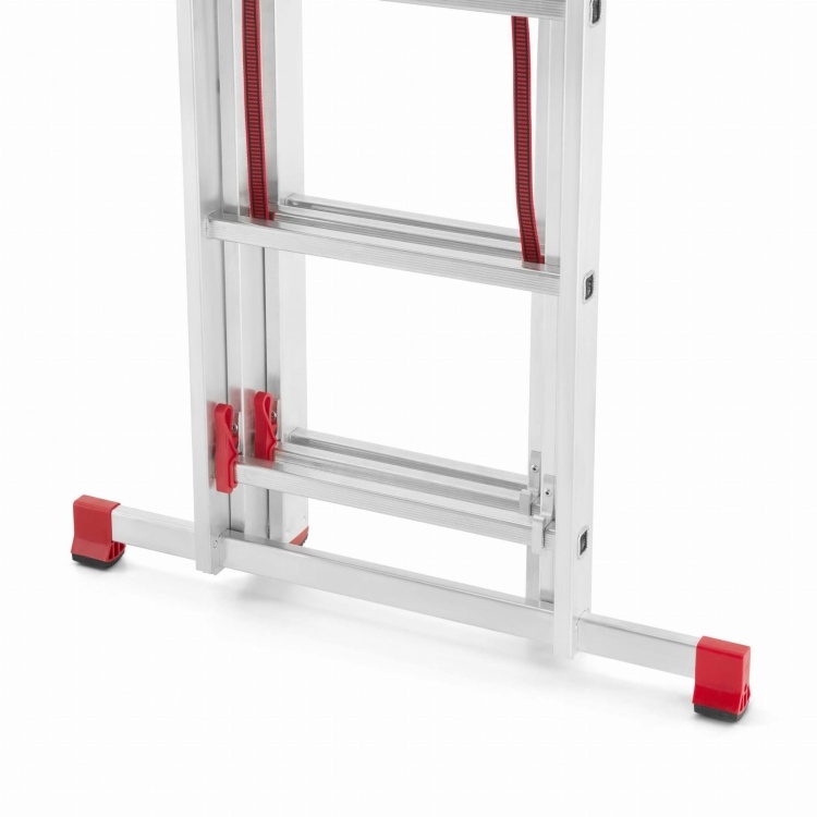Universele aluminium ladder HIGHER Professional 3x11 150 kg - 7,69 m