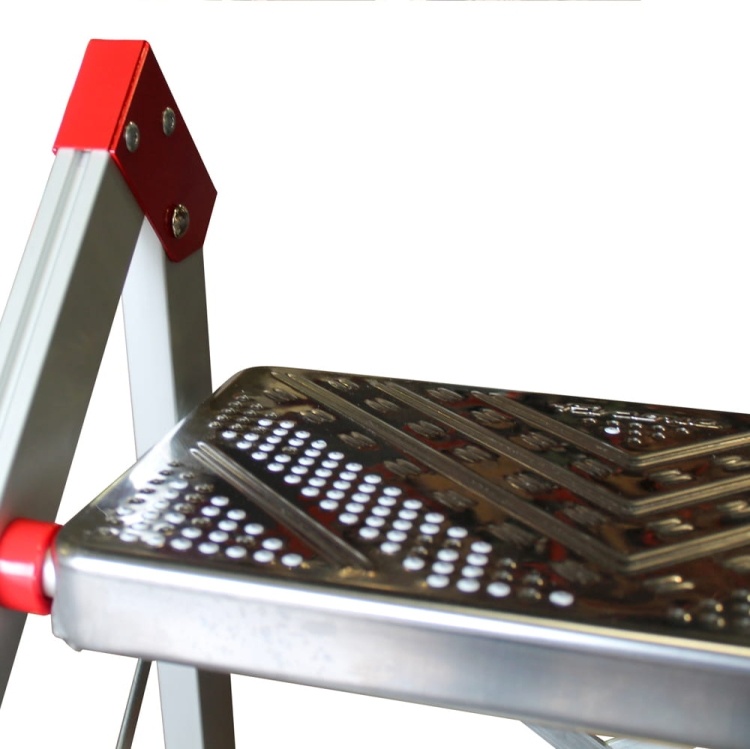 Faraone SGP Magazijnladder | 3,23 m | Aluminium | Inox treden