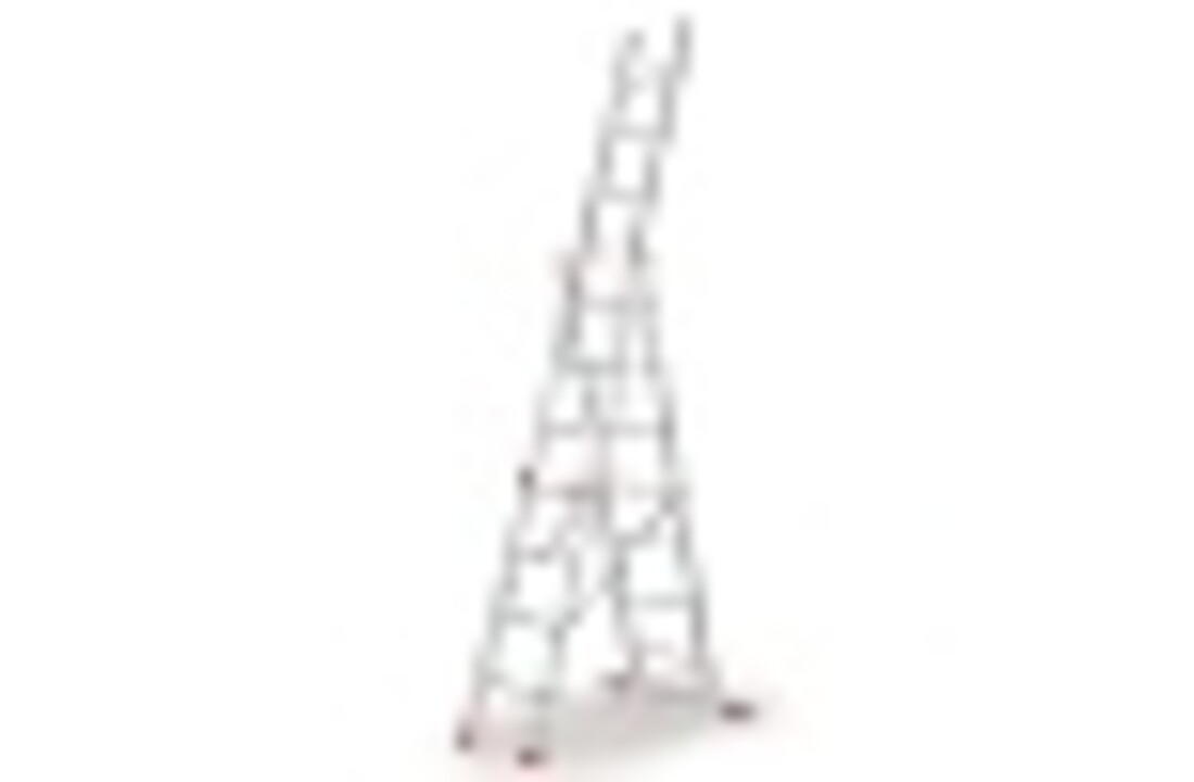 Faraone AK 250.3 Aluminium Ladder 3x8 - 6,19 m