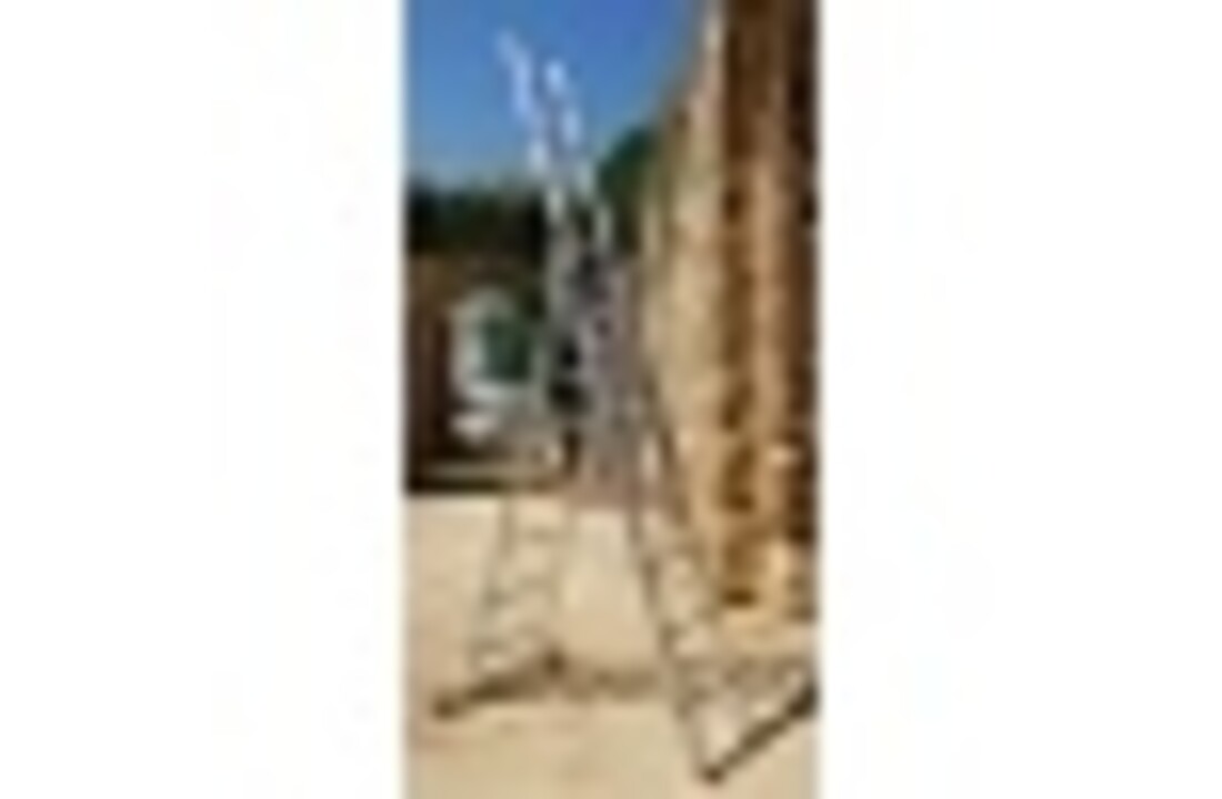 Faraone AK 250.3 Aluminium Ladder 3x8 - 6,19 m