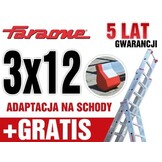 Faraone Aluminium Ladder 3x12 - 9,40m