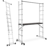 HIGHER 2x8 aluminium trapsteiger 3-in-1 werkplatform