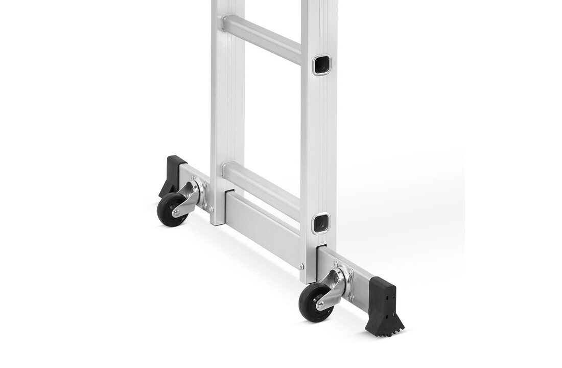 HIGHER 2x8 aluminium trapsteiger 3-in-1 werkplatform