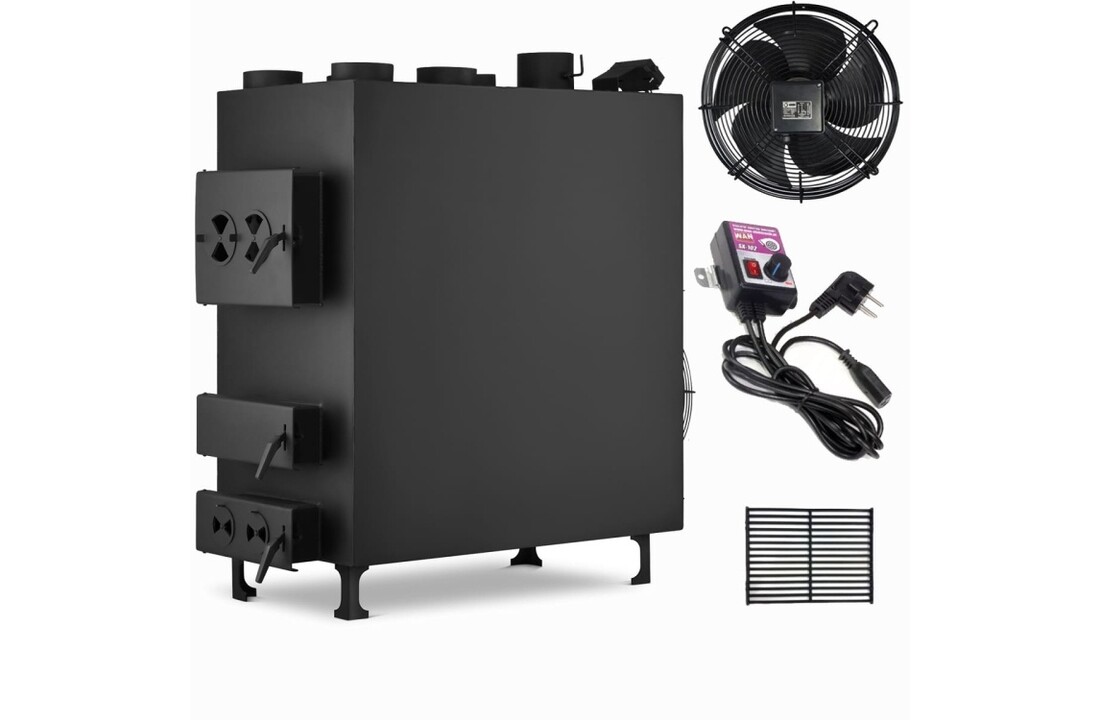 Luchtblazer Kachel PN5 50 kW HIGHER met ventilator