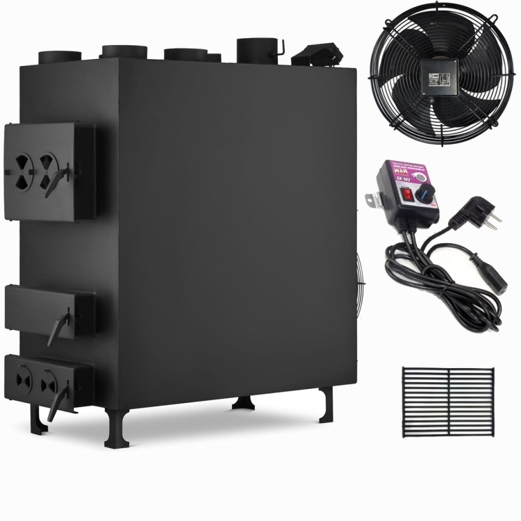 Luchtblazer Kachel PN5 50 kW HIGHER met ventilator