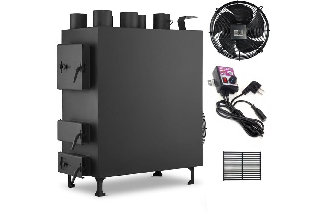 Luchtblazer Kachel PN5 50 kW HIGHER met ventilator