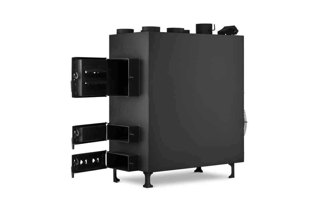 Luchtblazer Kachel PN5 50 kW HIGHER met ventilator