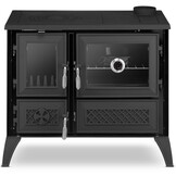 Stella 801 zwarte gietijzeren houtkachel 9 kW