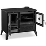 Stella 801 zwarte gietijzeren houtkachel 9 kW