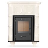 Tegelkachel - houtkachel - 8kW - KRIS MORIS - beige