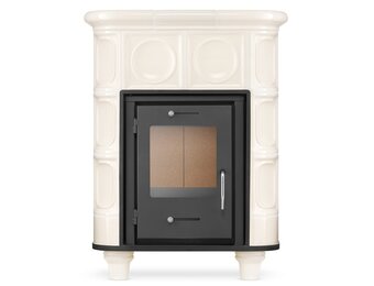 Marmi Decor Kris Moris Ceramische Kachel - Wit/Beige