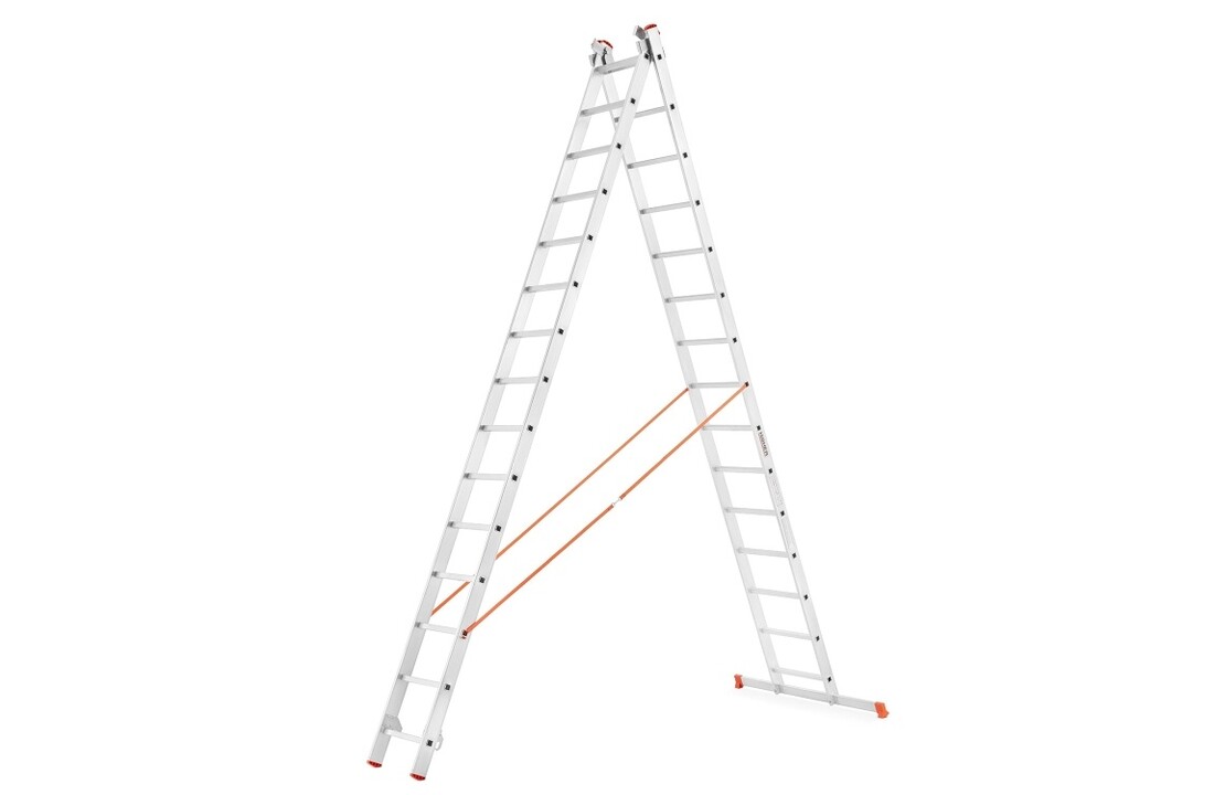 HIGHER 3x13 Professionele Multifunctionele Aluminium Ladder 73PRO