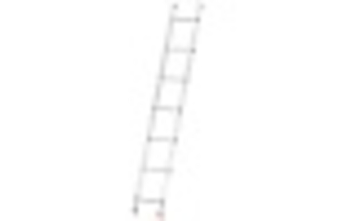 HIGHER 71PRO Aluminium Aanleuningladder 1x7 1,93m