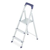 HIGHER S11 Huishoudladder met 3 treden - stabiel en compact