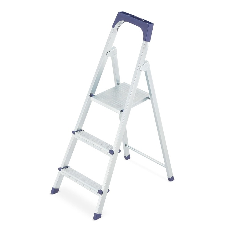 Huishoudtrap - 3 treden - 2,62 m werkhoogte - tot 125 kg
