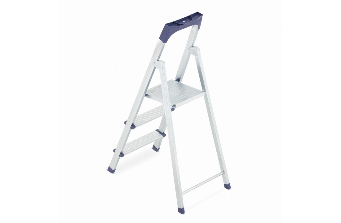 Huishoudtrap - 3 treden - 2,62 m werkhoogte - tot 125 kg