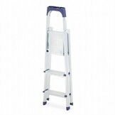 HIGHER S11 Huishoudladder met 3 treden - stabiel en compact