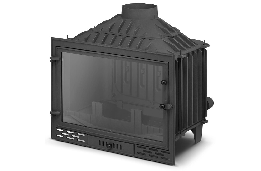 Inbouwhaard - houtkachel - watermantel - 16,2kW - FERGUSS