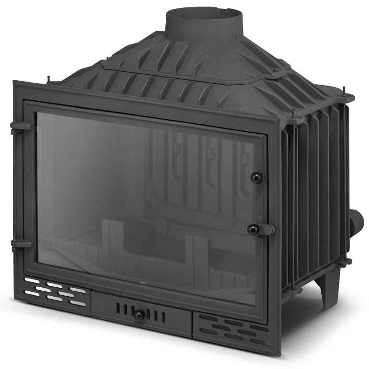 Inbouwhaard - houtkachel - watermantel - 16,2kW - FERGUSS