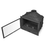 Inbouwhaard - houtkachel - watermantel - 16,2kW - FERGUSS