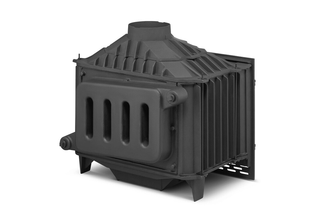 Inbouwhaard - houtkachel - watermantel - 16,2kW - FERGUSS