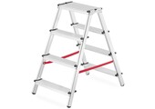 Huishoudtrap - 2x 4 treden - inklapbaar - 2,85 m werkhoogte