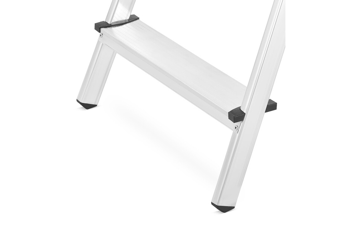HIGHER Aluminium huishoudladder, 4 treden, 2.75m