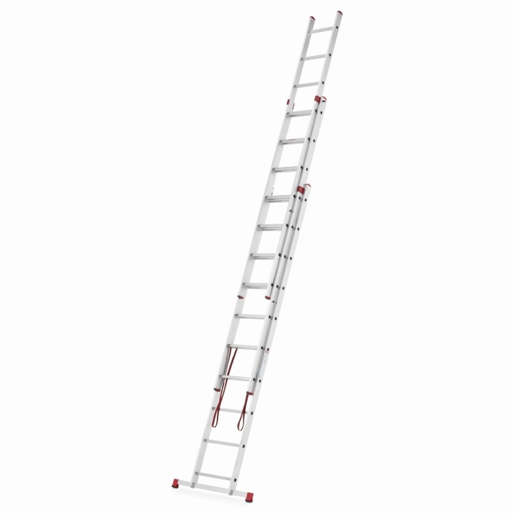 Universele Aluminium Ladder 3x10 HIGHER voor Trappen 7,55m