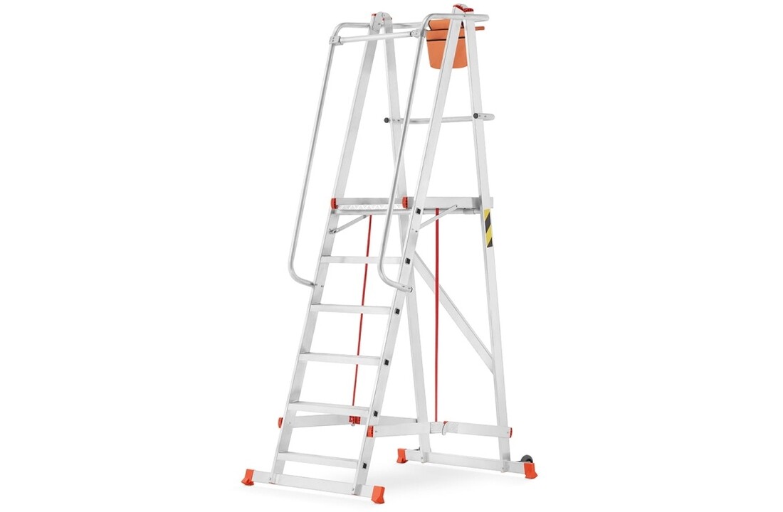 HIGHER Magazijnwerkplatform 6 treden 81PRO