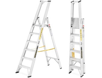 ALOSS Werkplatformladder 9306 - Werkhoogte 3,27m