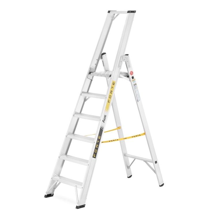 ALOSS Werkplatformladder 9306 - Werkhoogte 3,27m