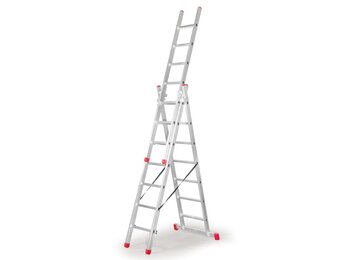 Faraone AK 225.3 Aluminium Ladder 3x7 - 5,30m