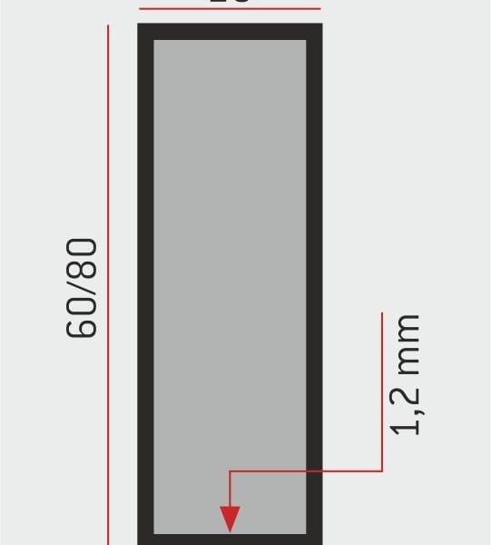 Vouwladder 3x7 treden - werkhoogte 5,30 m - Faraone