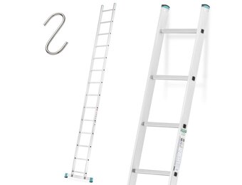 ALOSS Enkele Opzetladder 1x14 3,98m