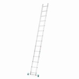 Ladder - 14 treden - aluminium - 5,50 m werkhoogte - tot 150 kg