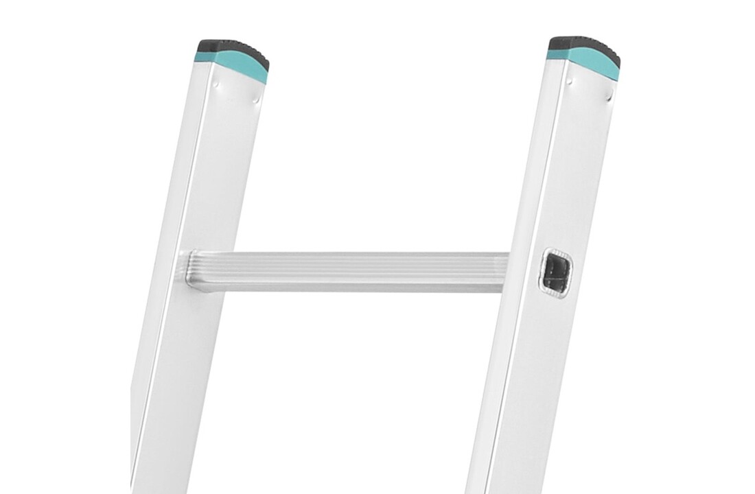 Ladder - 14 treden - aluminium - 5,50 m werkhoogte - tot 150 kg