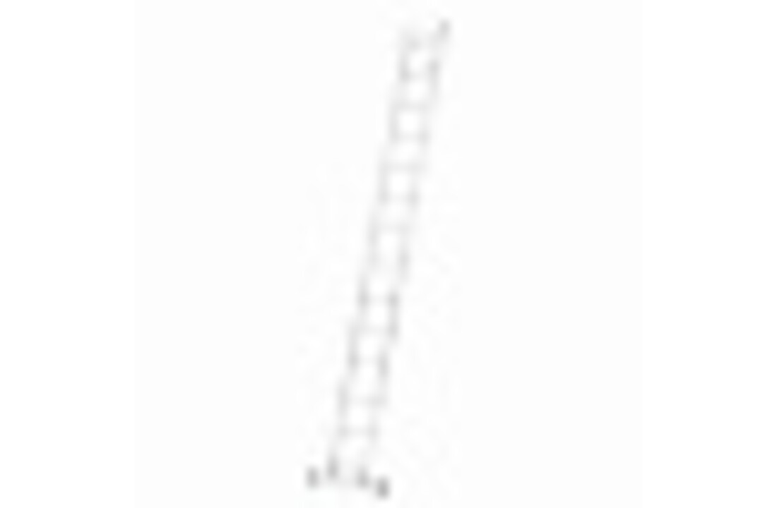 Ladder - 14 treden - aluminium - 5,50 m werkhoogte - tot 150 kg